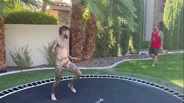 I Snuck Into His Backyard To Jump Exposed Im Glad He Decided To Join!!Full Video Posted To My -Link In Bio-
