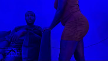 Sizzling Sexy Waitress Making Sure The Club Customers Is Truly Satisfied