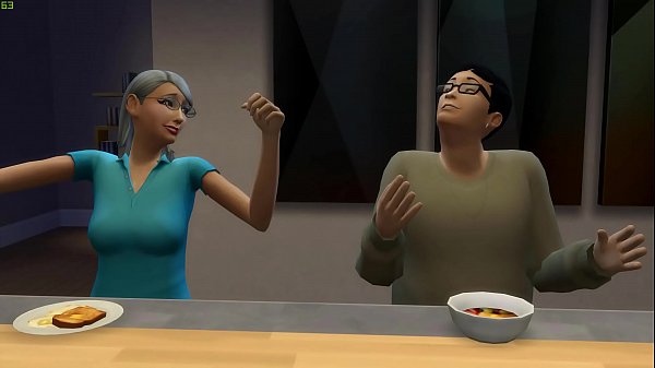 Step Mother Grabs Her Fat SON Masturbating And It Helps Him Have First Sex With Her