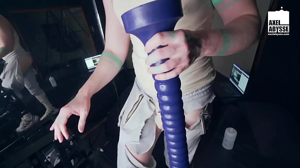 Axel Abysse Asshole Gets Ruined By Screw Machine