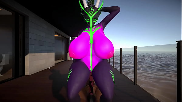 Dragon Rides Prick And Gets Inflated With Spunk