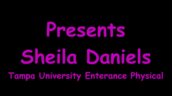 Sheila Daniel's Caught On Spy Cam Undergoing Entrance Physical With Doctor Tampa @ GirlsGoneGyno! - Tampa University Physical Reup