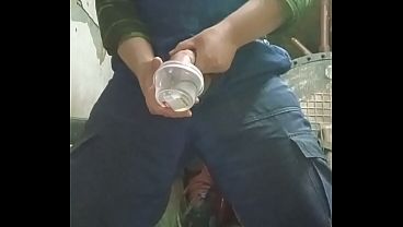 Russian Tramp Got Cream On Her Face And Went To Pump!