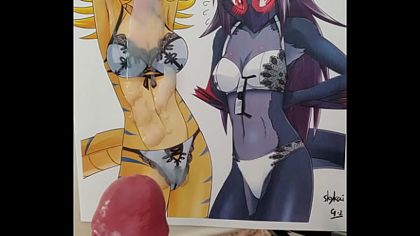 Tigrex And Nargacuga (Monster Hunter) Furry Tribute (double)