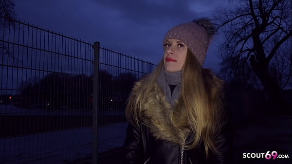 GERMAN SCOUT - AGGRESSIVE ASS POUNDING FOR SKINNY BABE NIKKI AT STREET CASTING BERLIN