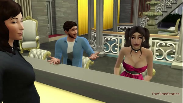 Sims 4 Alluring Voluptuous Bar Honey Caught Theft, Nailed For Punishment