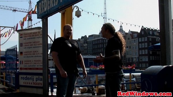 Amsterdam Tramp Cocksucking Tourist