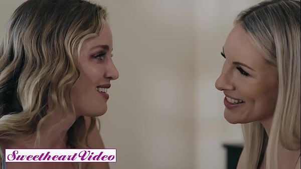 SWEETHEARTVIDEO - Intimate Backdoor Play Brings Two Light-haired Lovers Closer In An Amorous Dildo-Filled Session