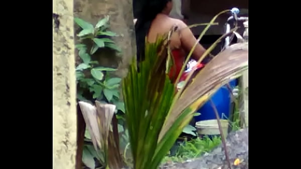 Bhavi Presenting Me Bath..