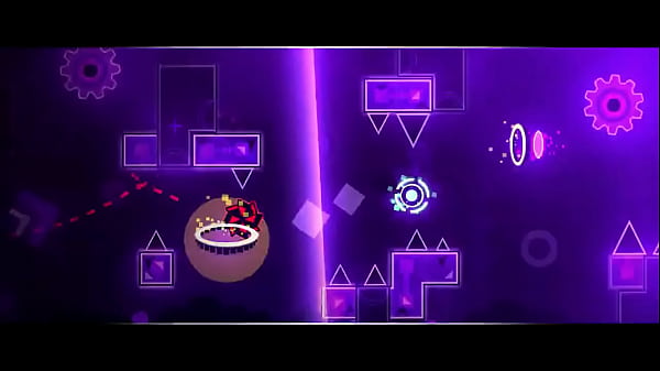 Jugando Geometry Dash "nana" 100% Level