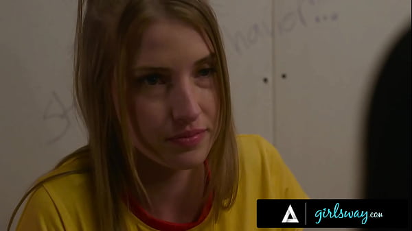 GIRLSWAY - Alex Coal Has COLOSSAL GUSHING ORGASMS From Femdom Camp Counselor In Front Of Everyone!