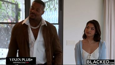 BLACKED Tense Wee Hazel Heart Gets Hammerred By Jason Luv, She Squeals While Taking His BBC