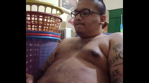 Vaibhav Feels Himself Whilst Bare & Sitting At His Computer