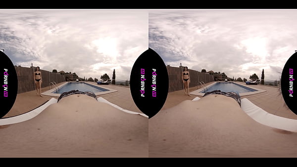 PORNBCN VR 4K | A Solas Con La Vecina En La Piscina Comunitaria, Tiene Ganas De Follar Y De Jugar Con Tu Polla | POV Mia Navarro Coed En Realidad Virtual 180 HD