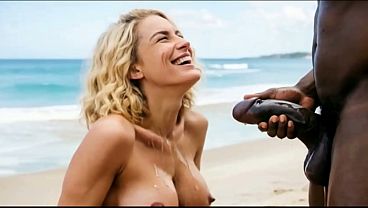 Fifty Newcomers BBC Powerful Cumshots On Me And Cream On Face In My Slippery Dream On The Beach (By AI)