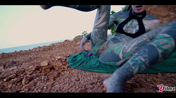 TATTOO Teen PUBLIC BACKDOOR Masturbation And PISS