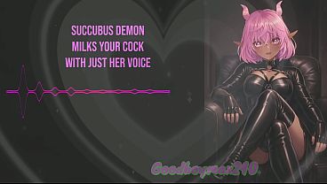 [F4M] Succubus Demon Squeezes Your Shaft With Just The Sound Of Her Voice - Gentle Dom Play, Praise, Mind Fuck, Triggers, Mind Master Joi