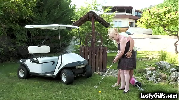 Granny Nanney Gets Turned On By This Strong Sensual Stud