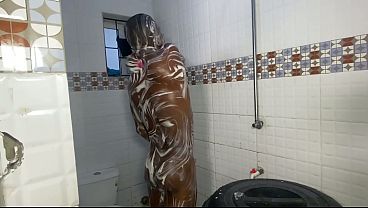 Sneaked Up On My Neighbour While He Was Taking His Bath