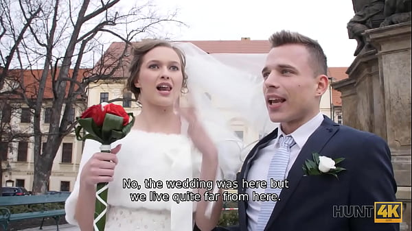 HUNT4K. Attractive Czech Bride Spends First Night With Rich Newcomer