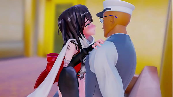 Kantai Collection Sendai Mmd Sex Internal Finish Kaotaro12