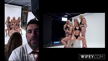 WIFE Serenity Cox, Danielle Renae, Sierra Load, Anastasia Shades And Country Hotwife Star In The Ultimate Free-for-all