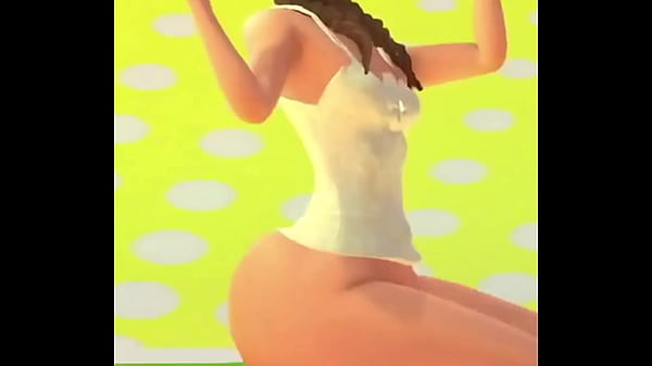 GINA'S Widenning Her Ideal Ebony Onion Rear For A Full Fat Behind Banging In The Studio
