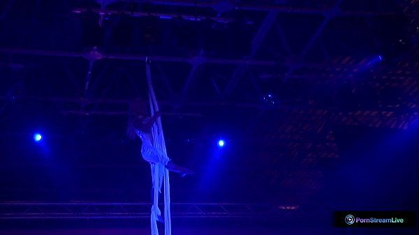 Stripped Ginger Jones Aerial Silk Dance