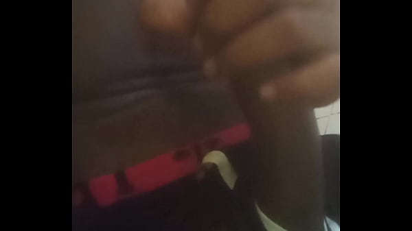 Stroking My Oversized Black Rod
