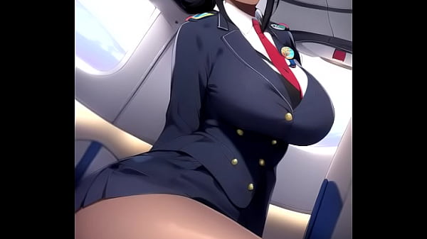 Flight Attendant Ai Hentai Compilation