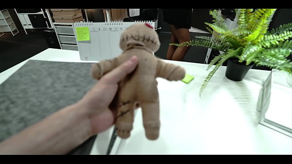 Promiscuous Chief Lia Lin Gets Voodoo Dolled By Employee - He Humiliates Her And Makes Her Cum All Over The Office