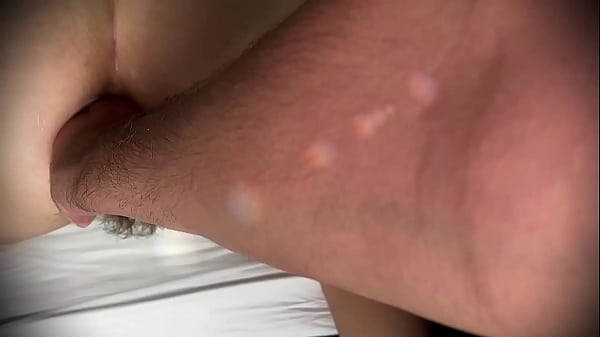Painal. TWO-HOLE FILLING, BONER AND HAND IN MY ANAL. THE ASSHOLE BURNS WITH FIRE.