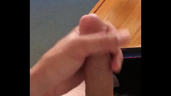 Wanking My Massive Cock In My Dorm Room And Blowing Mammoth Cumblast All Over Chair And Floor