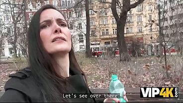 VIP4K. A Sexy Madam Tempted A Nubile Fella She Met On The Street