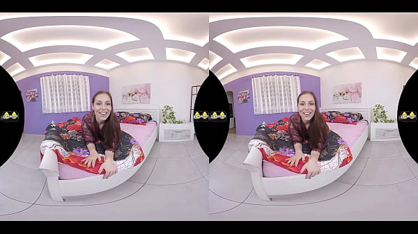 Top-heavy Redhead Pees In Virtual Reality Porno
