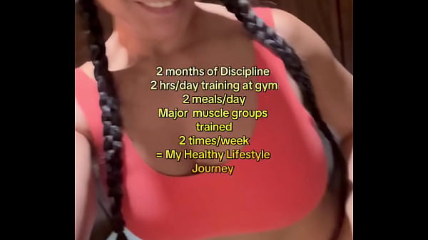 2 Months Of Discipline 2 Hrs/day Of Drilling At Gym2 Meals/dayMajor Muscle Groups Groomed 2 Times/week=My Health ...