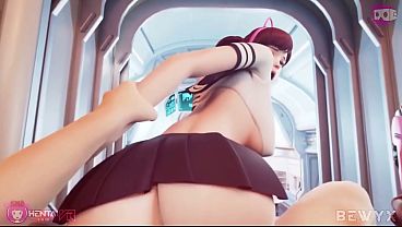 D.va Works You In A Skirt (loop Rewind)