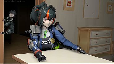 KotonohaBlade Face Farting Animation