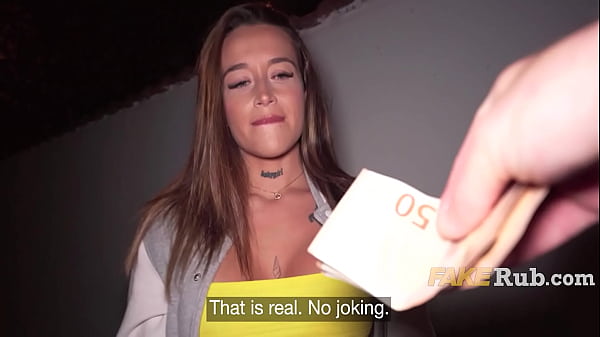 Busty Portuguese Gapes Her Kissers For Cash Tips