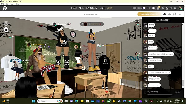 Stuffing Hoes On IMVU