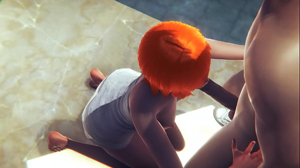 Ben 10 Hentai - Gwen Oral And Rammed With Cum-fill In A Public Bath - Japanese Asian Manga Anime Game Porn