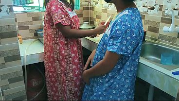 Sizzling Desi Bhabhi Sex In The Kitchen