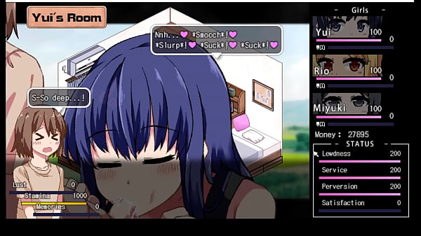 Summer Memories Yui 100 Affection Scene