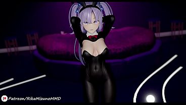 Ibuki Tempting Dance - Hayase Yuuka | Blue Archive MMD R-18 Ecchi Hentai