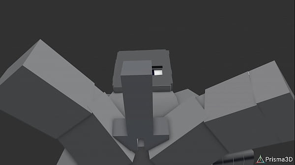 Minecraft Base Tries To Suck His Own Shaft (animation)
