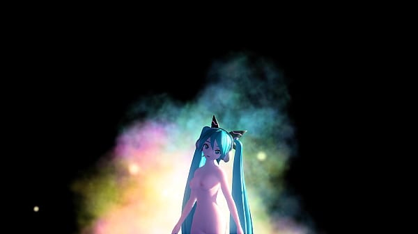 Hatsune Miku Odds&Ends Project Diva Stripped Mod Full Unclothed