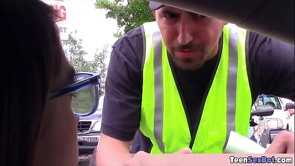 Extra Compact Teen Joseline Can Handle A Parking Ticket Anytime With Her Special Skills