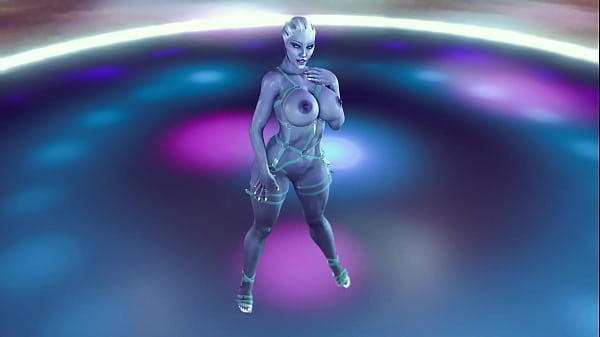 Hourglass Liara T'Soni Solo Undressed Dance And Provoke You For Melding
