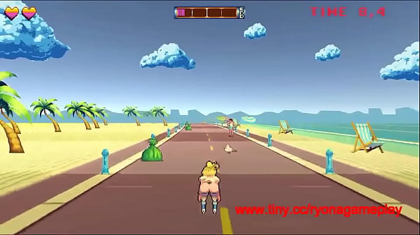 Darling Woman In Roller Skates Having Sex With Blokes In Rollerbabe New Hentai Game