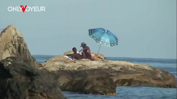 Beach Spy View. Bare Beach Photo Shoot Ended With Brutal Sex Under The Sun